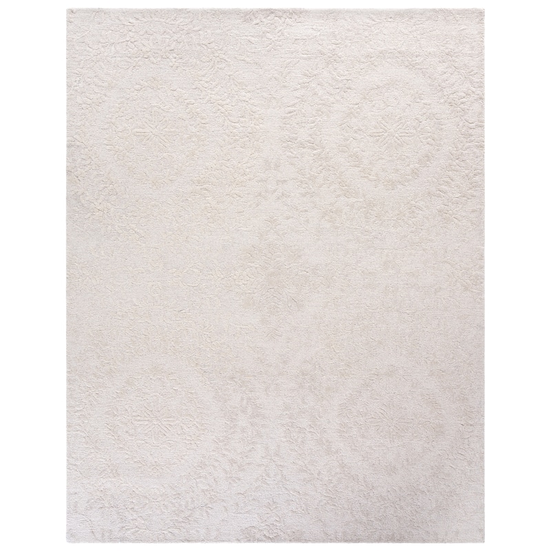 SAFAVIEH Handmade Pine Hazuko Contemporary Wool Rug - 8' x 10' - Ivory