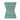 A&B Home 14-inch Turquoise Square Pedestal Stool