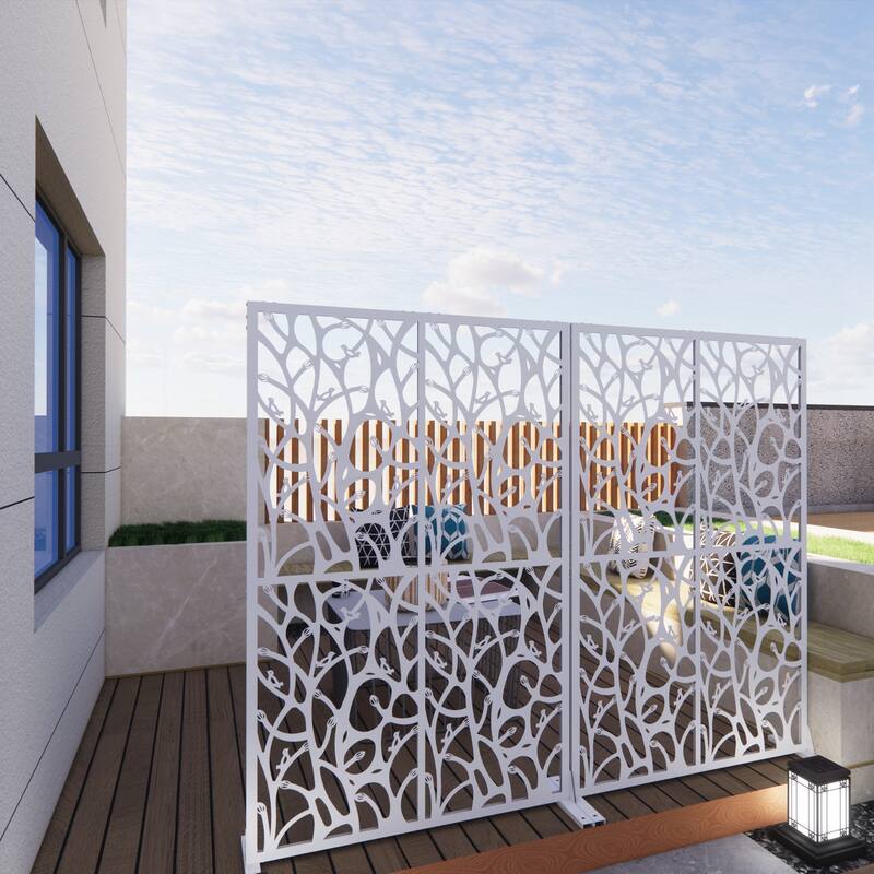 Outdoor and Indoor Divider with Free Standing