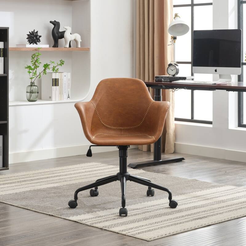 Rolling Swivel Ergonomic Office Chair with Adjustable Height