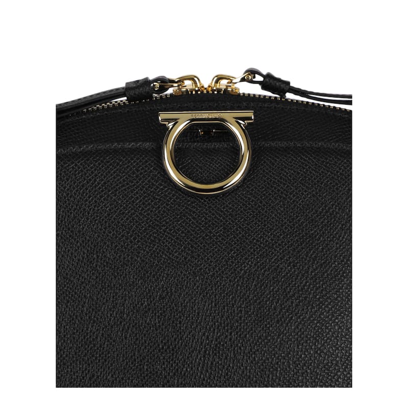 Ferragamo Gancini Medium Top Handle Bag