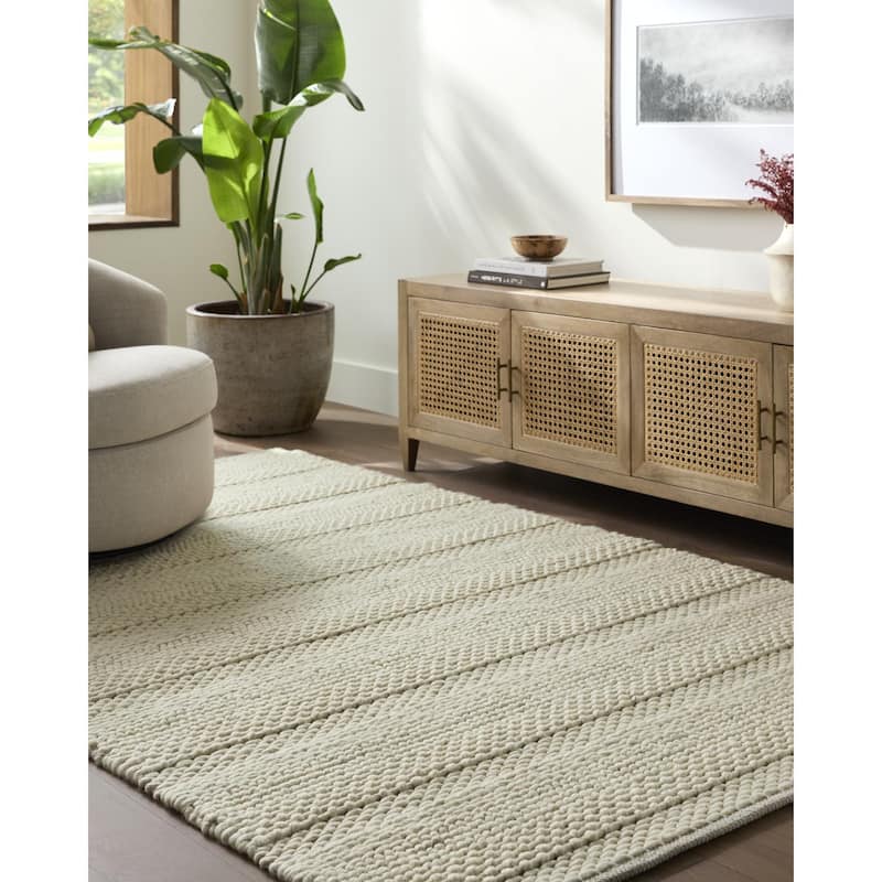 Livabliss Tahoe II Global Area Rug - Ivory - 3' x 12'