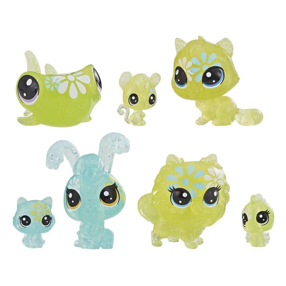Shop Littlest Pet Shop Petal Party Daisy Collection 7 Pets Lps