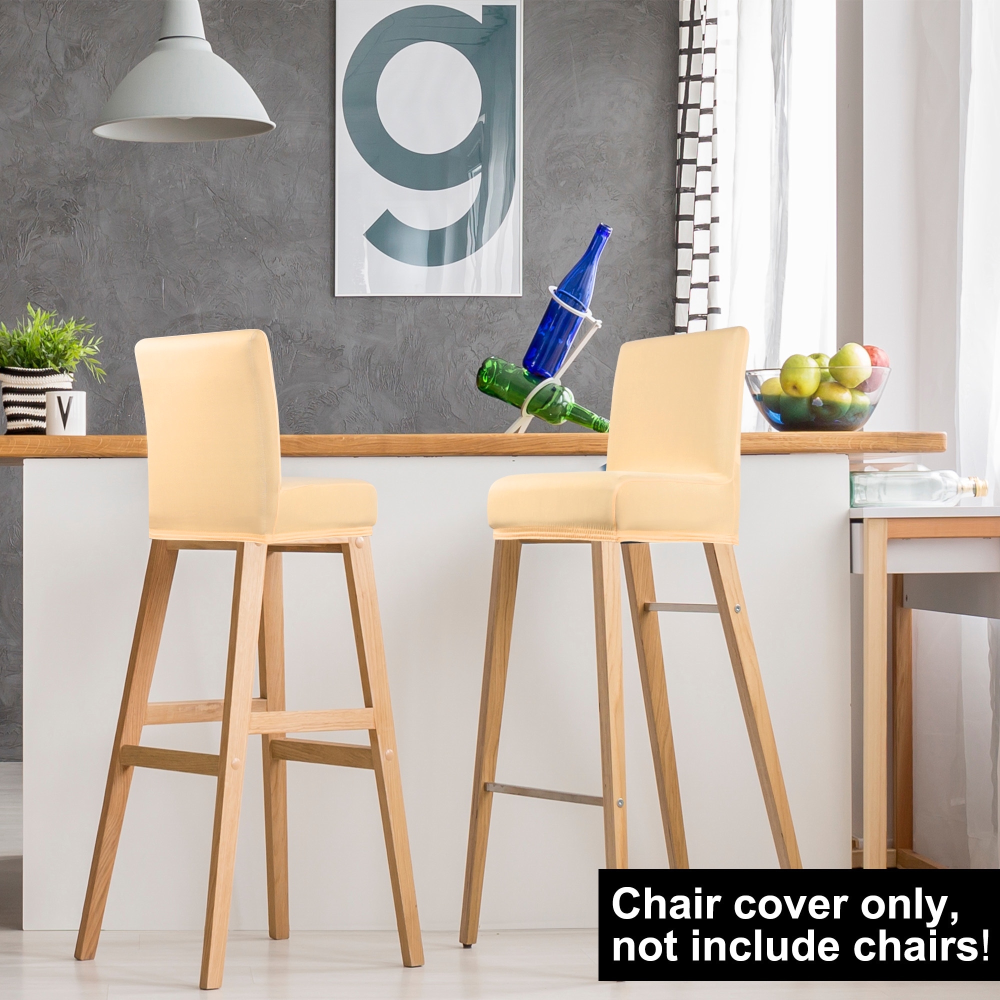 Henriksdal bar store stool chair cover