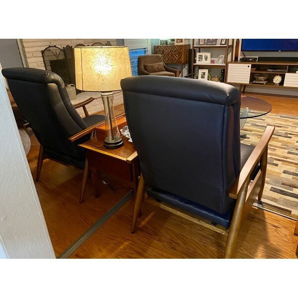 Sienna Wood Arm Push Back Recliner By Greyson Living 2024 epi ventures