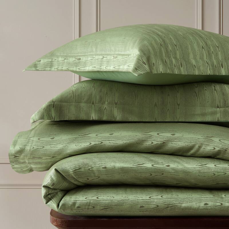 Martha By Martha Stewart Faux Bois Reversible Duvet Cover Set