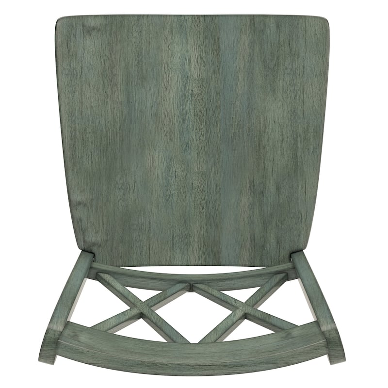 Eleanor X Back Bar Height Chairs (Set of 2) by iNSPIRE Q Classic