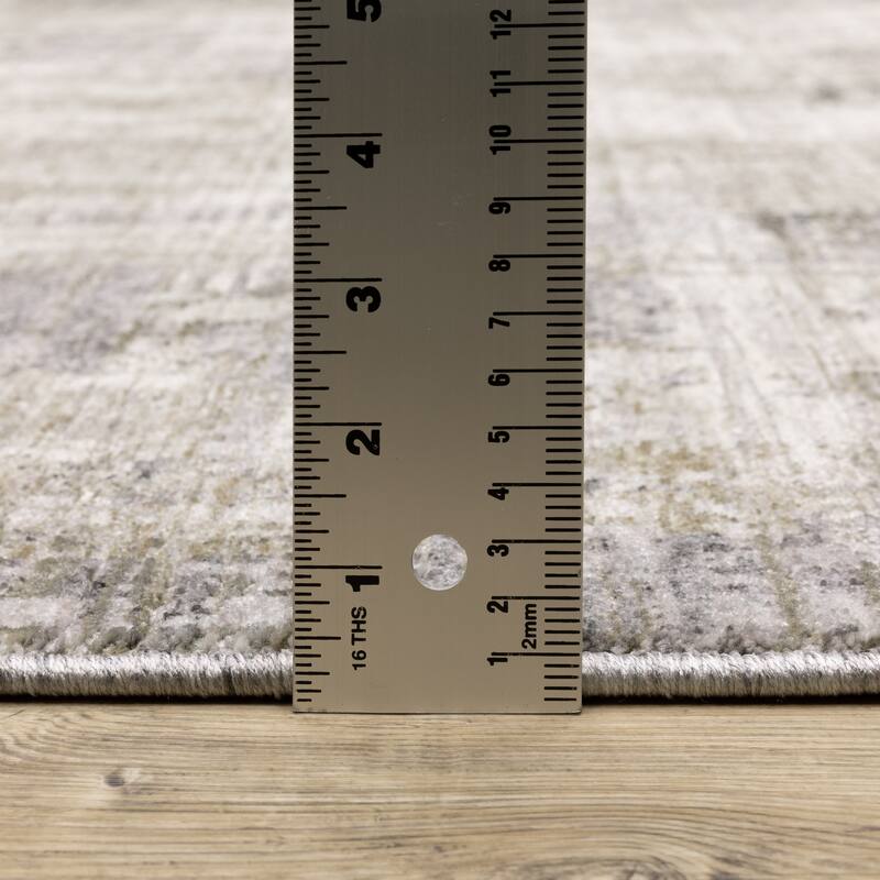 Style Haven Nelson Abstract Etchings Grey/ Beige Indoor Area Rug