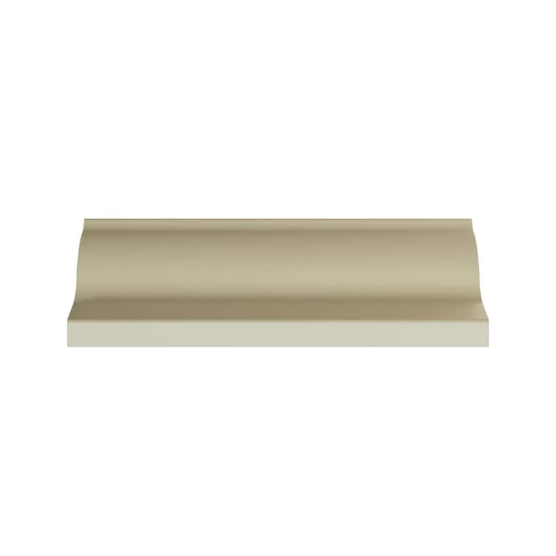 2 3/8"H x 2 3/8"P x 3 3/8"F x 94 1/2"L Shiloh Crown Moulding - 1-Pack