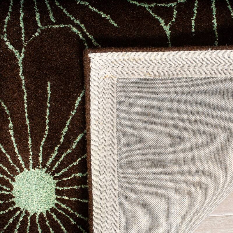 SAFAVIEH Handmade Soho Jenilee Daisies N.Z. Wool Rug
