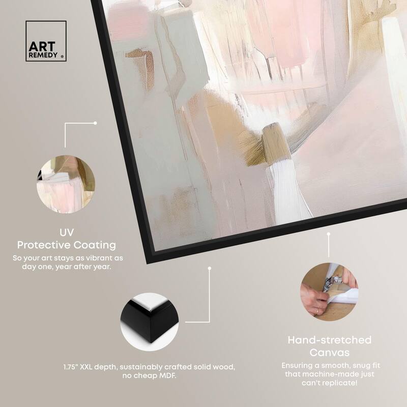 Pigment Flow I Canvas by Art Remedy