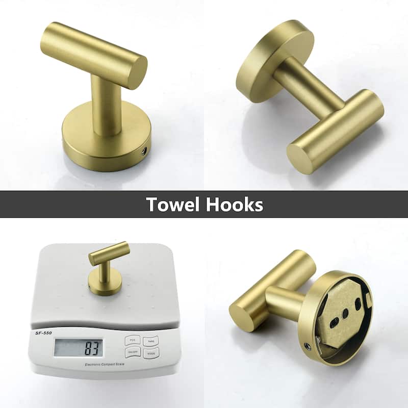 Wall Mounted Towel Hooks Bathroom Towel Hooks