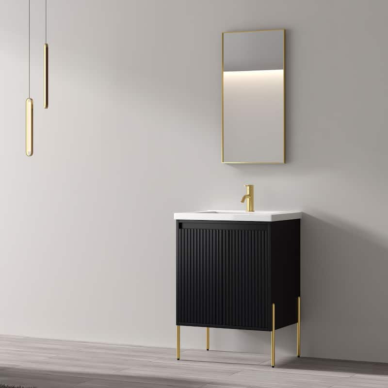 Ripple 24" Bathroom Vanity Kit (Assembly Required)