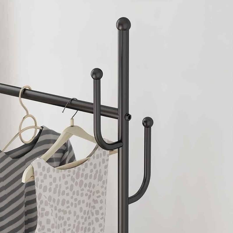Marble & Gold Metal Coat Rack Freestanding With 9 Hooks Clothes Hanger Tree | Australia