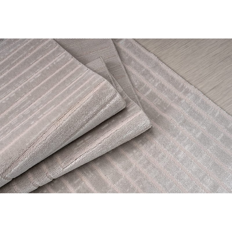 Ladole Rugs Geometric Room Decor Indoor Grey Area Rug for Living Room
