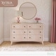 preview thumbnail 9 of 15, Evolur Loft Antilia Mid-Century Double Dresser