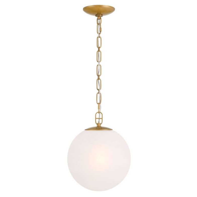 Minka Lavery 5212 Marbelle 10" Wide Mini Pendant with Etched Alabaster