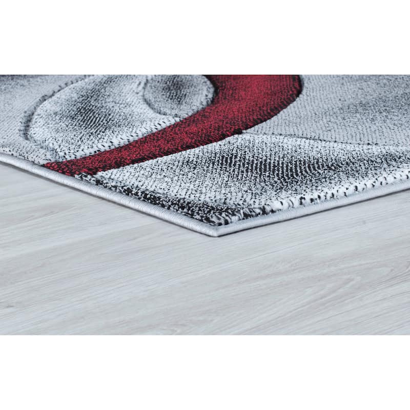 Miglena Contemporary Geometric Area Rug