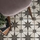 preview thumbnail 15 of 16, Merola Tile Kings Star Nero 17-5/8" x 17-5/8" Ceramic Floor and Wall Tile