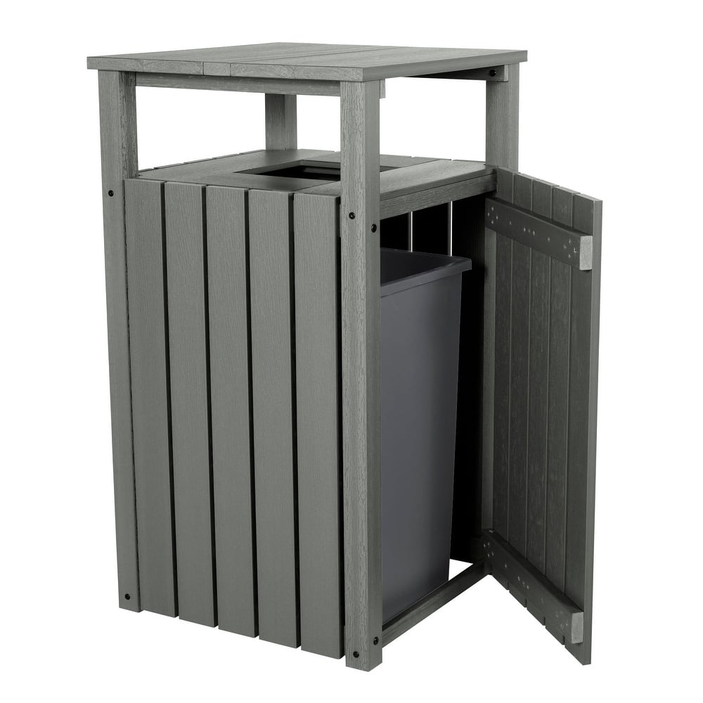 HIGHWOOD PROFESSIONAL Commercial Trash Can with Hood