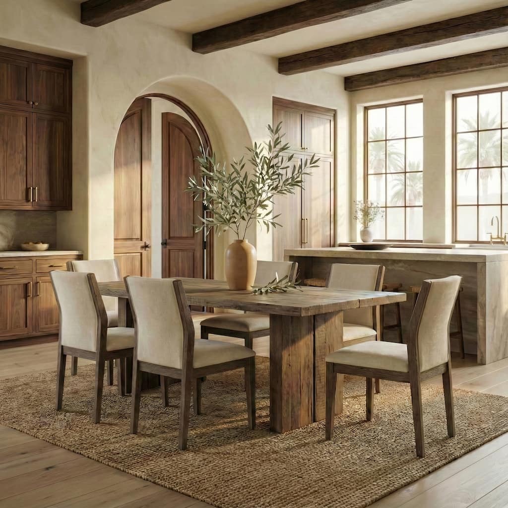 SAFAVIEH Couture Doriella Wood Dining Chair - 20"W x 22"D x 34"H