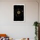 preview thumbnail 40 of 62, Astrology Map, Solar System Planets Modern Black Canvas Wall Art Print for Bedroom