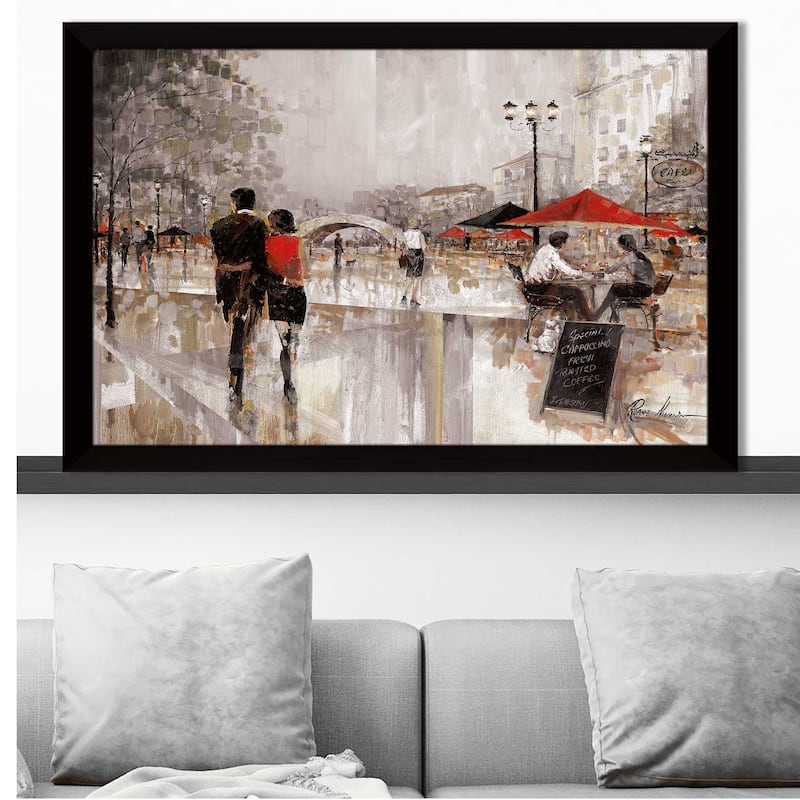 "Riverwalk Charm" by Ruane Manning Print on Acrylic