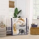 preview thumbnail 1 of 3, NoJo Wild Pals Safari Animals 4 Piece Nursery Crib Bedding Set