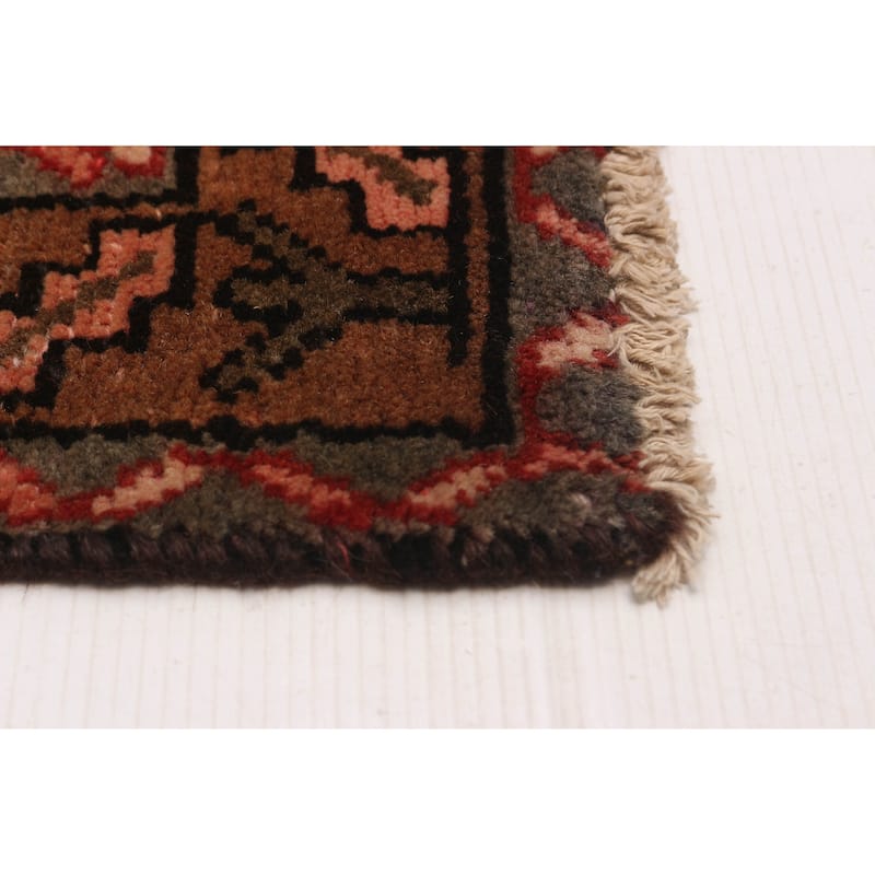 ECARPETGALLERY Hand-knotted Andelz Light Red Wool Rug - 3'5 x 10'10