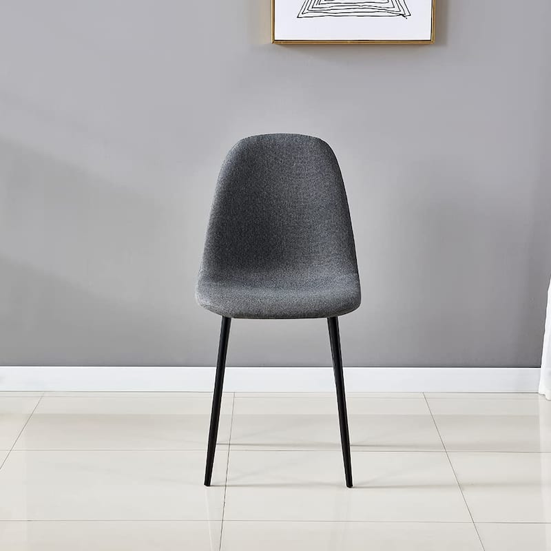Modern Upholstered Cover Dining Chair for Kitchen, Set of 4 - N/A