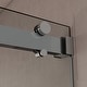 preview thumbnail 15 of 34, VS Series 68" - 72" W X 78" H Soft Closing Frameless Double Sliding Shower Doors With 3/8" Tempered Clear Glass