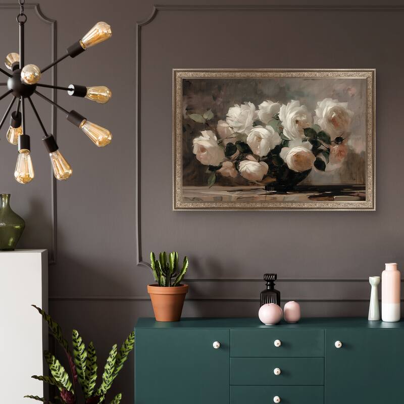 Masterpiece Art Gallery| Open to the Light II by Annabelle Hall - Framed Canvas Art Print