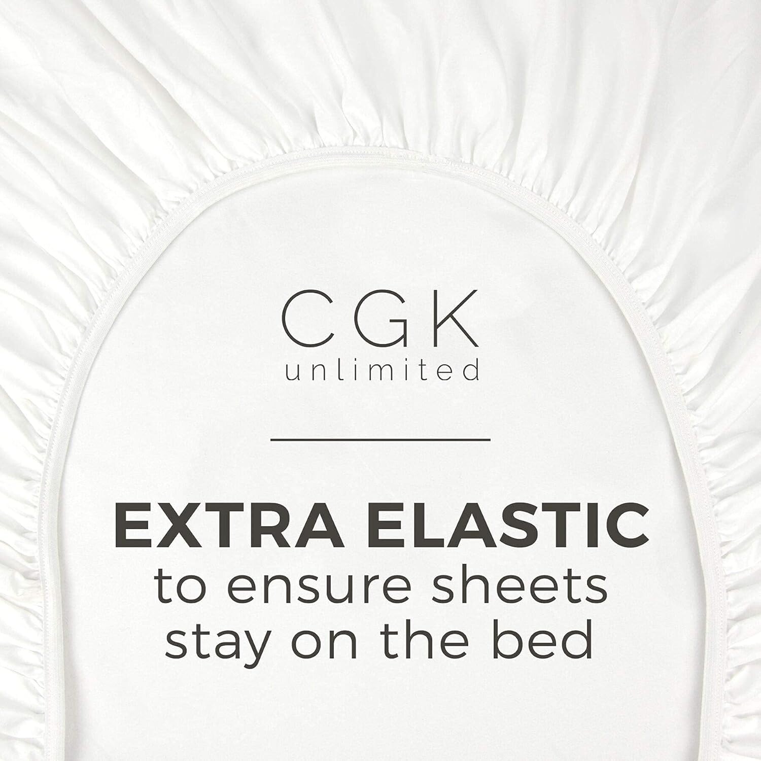 CGK Linens Microfiber 8" - 16" Deep Pocket Soft Fitted Sheet - Picture 141 of 413