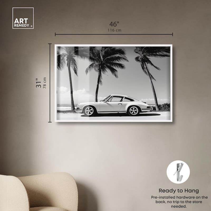 Analog Vintage Car Shadowbox by Art Remedy