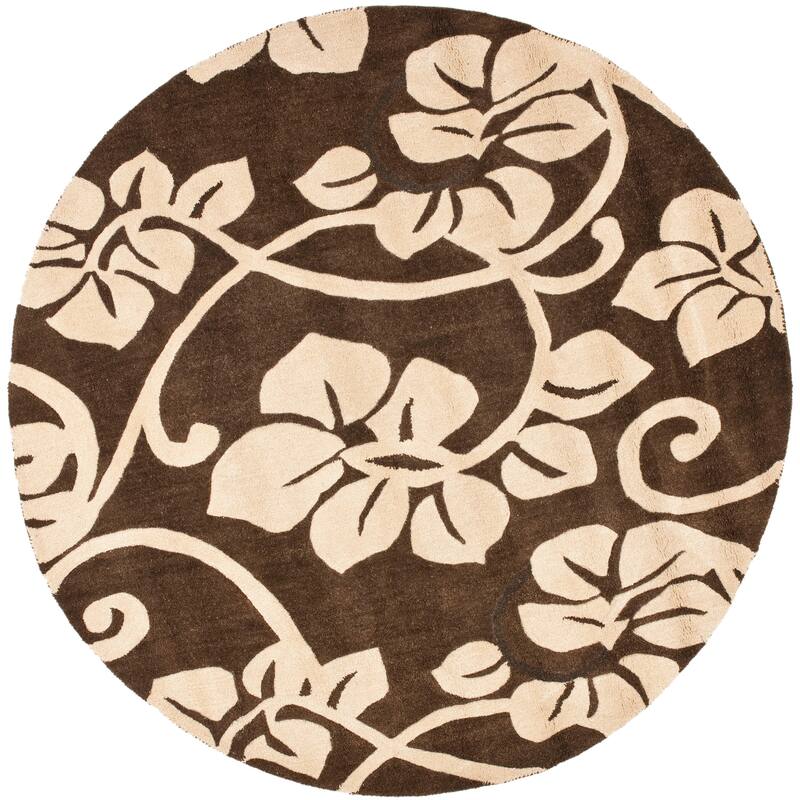 SAFAVIEH Handmade Soho Anya Floral N.Z. Wool Rug