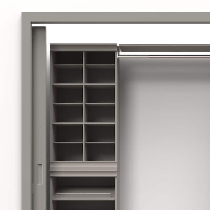 ClosetMaid Modular Closet Divided Shelf Unit