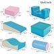 preview thumbnail 2 of 6, Soft Climbing Toys for Toddlers, 6 in 1 Colorful Indoor Climb and Crawl Activity Playset