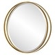 preview thumbnail 4 of 4, Uttermost Rhodes Gold Round Mirror - 36'' H X 36'' W X 1.25'' D