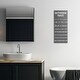 preview thumbnail 13 of 12, Stupell Bathroom Rules Leave It Clean Canvas Wall Art Design By Julia Frost