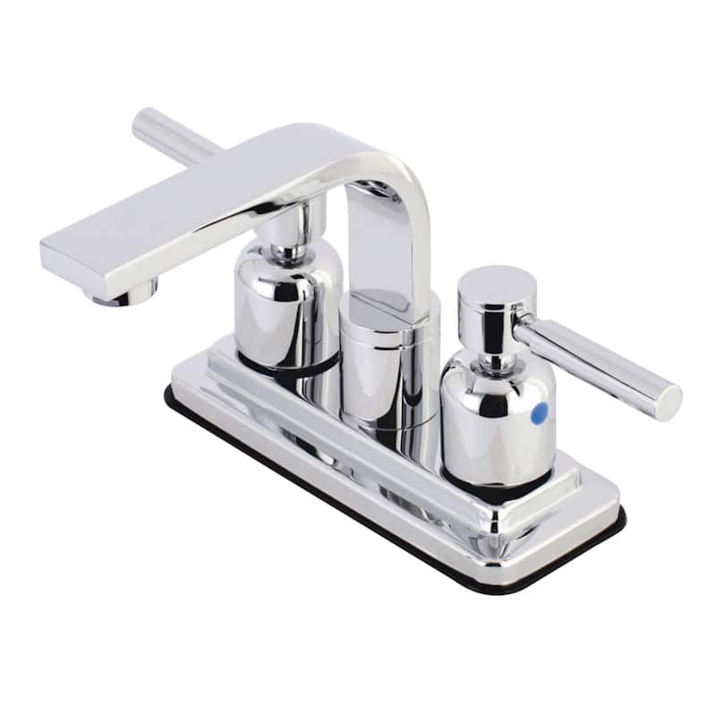 Kingston Brass Concord 1.2 GPM Deck Mounted Centerset Bathroom Faucet - Polished Chrome