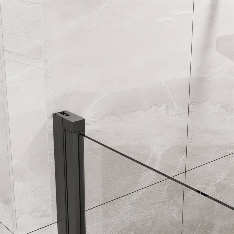 34"x 72" Pivot Shower Door Combo w/35.4" White Acrylic Shower Base