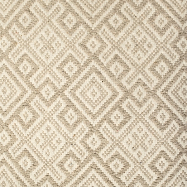 Avery I Olive & Beige Upholstered Patterned Seat Accent