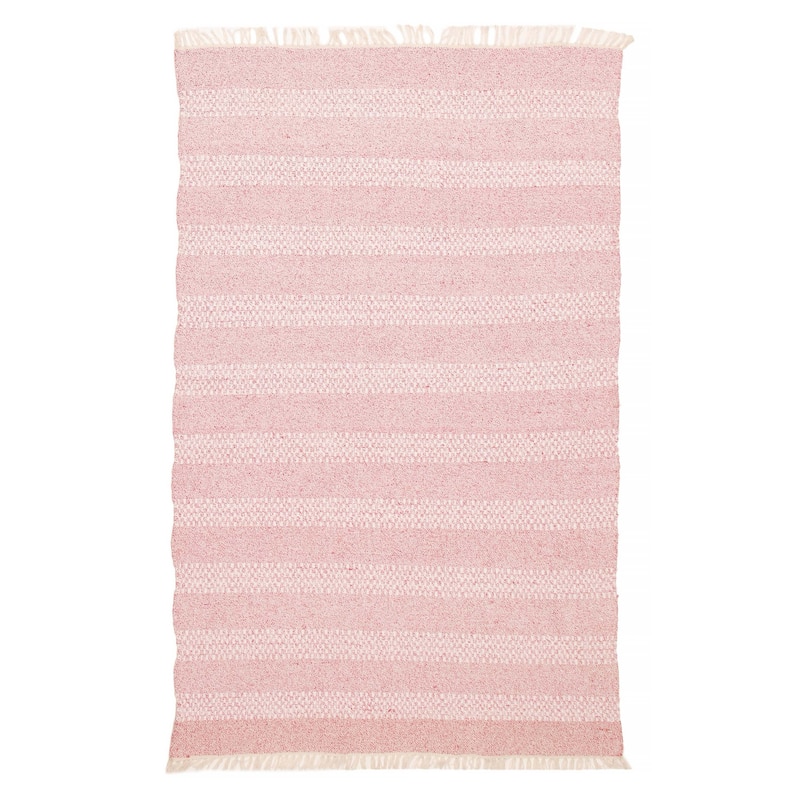 Ankara Pink Kilim 5'0" x 8'3" - 5'0 x 8'3 - Pink - 5'0 x 8'3