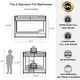 preview thumbnail 5 of 13, Full over Full Metal Bunk Bed with Strong Construction,Kids Bed Design