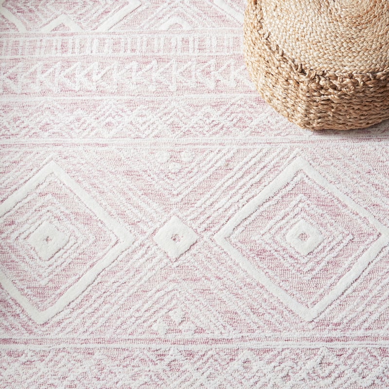SAFAVIEH Handmade Metro Symela Boho Moroccan Wool Rug