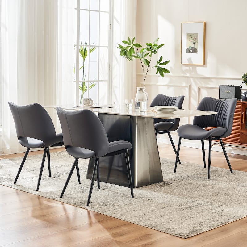 Modern Dining Kitchen Chairs Set of 2 Loads up to 300lbs