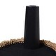 preview thumbnail 42 of 41, Ellen Performance Fabric Clover Tufted Ottoman Stool by Jennifer Taylor Home