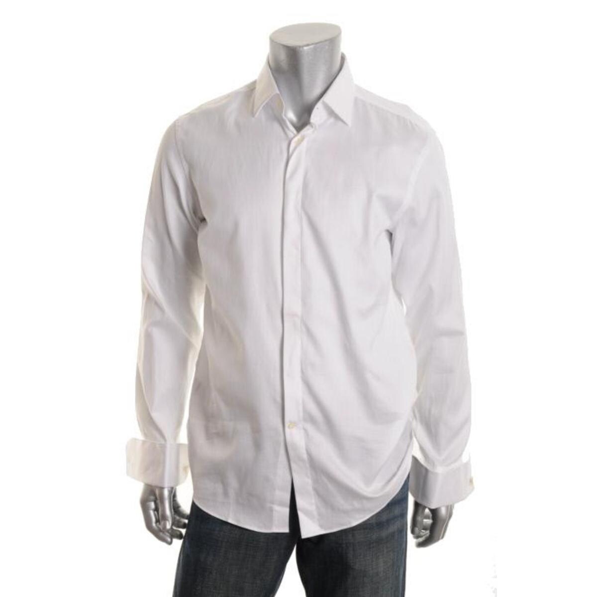 hugo boss white dress shirt