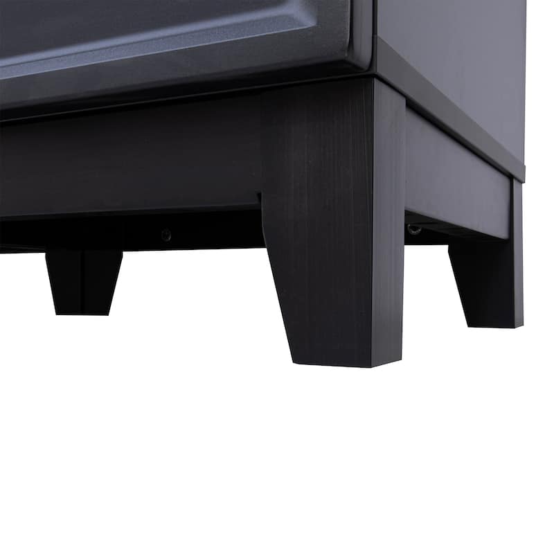 102" W Entertainment Unit TV Stand for TVs up to 75", Wall Unit Entertainment Center with Glass Cabinets