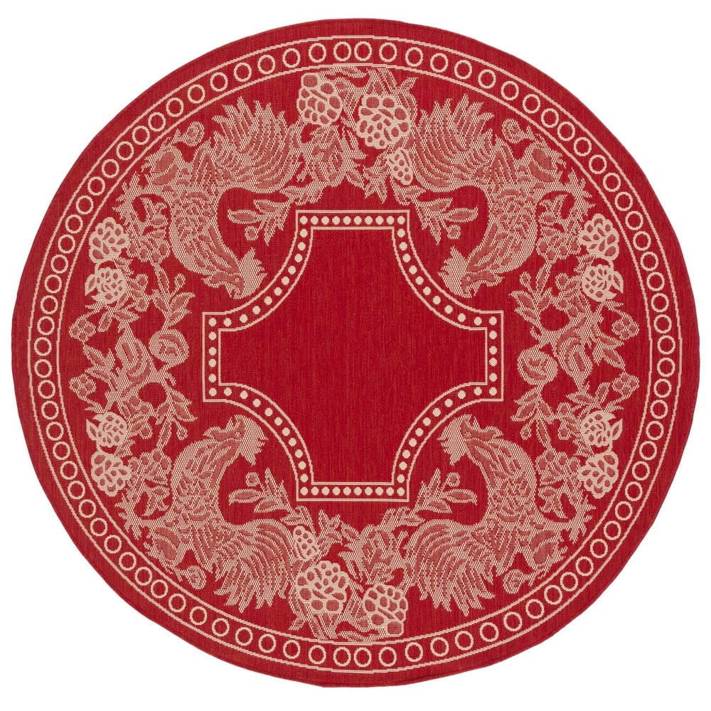 SAFAVIEH Courtyard Terry Indoor/ Outdoor Waterproof Patio Backyard Rug